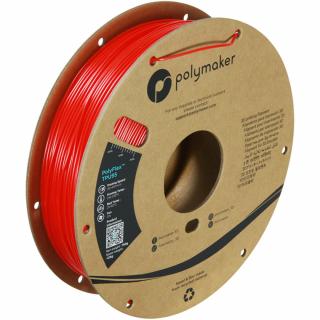 Filament POLYMAKER / POLYFLEX TPU 95A / ČERVENÁ / 1,75mm / 0,75 kg (Filament POLYMAKER / POLYFLEX TPU 95A / RED / 1,75mm / 0,75 kg)