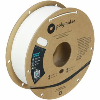 Filament POLYMAKER / PolyLite LW-PLA / Biela / 1,75mm / 0,8 kg (Filament POLYMAKER / PolyLite LW-PLA / White / 1,75mm / 0,8 kg)