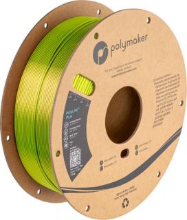 Filament POLYMAKER / PolyLite SILK PLA / LIMETKA-MAGENTA / 1,75mm / 1 kg (Filament POLYMAKER / PolyLite PLA DUAL SILK COLORS  / Aubergine Lime-Magenta / 1,75mm / 1 kg)