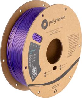 Filament POLYMAKER / PolyLite SILK PLA / ZLATÁ-FIALOVÁ / 1,75mm / 1 kg (Filament POLYMAKER / PolyLite PLA DUAL SILK COLORS  / Sovereign Gold-Purple / 1,75mm / 1 kg)