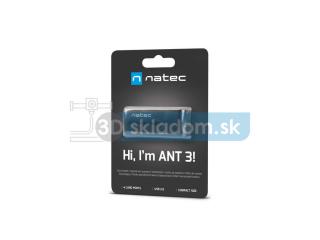 NATEC MINI ANT Externá mini čítačka 4-slot (Natec ALL in One External Mini Card Reader ANT USB 2.0, M2/microSD/MMC/Ms/RS-MMC/SD/T-Flash)