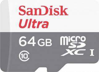 Pamäťová karta Sandisk MicroSDXC UHS-I 64GB + SD ADAPTÉR (Sandisk MicroSDXC UHS-I 64GB SDSQUNR-064G-GN3MN + SD ADAPTÉR)