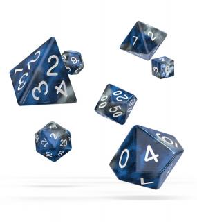 Kocka Set (7) - Oakie Doakie Dice RPG Set Gemidice - Liquid Steel