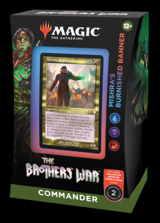 Magic the Gathering TCG: Brothers' War Commander - Mishra's Burnished Banner