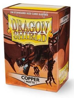 Obal Dragon SHield 100ks MATTE – meď COPPER