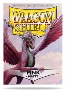 Obal Dragon Shield 100ks MATTE – ružový