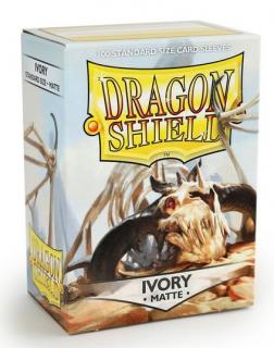 Obal Dragon Shield 100ks MATTE – slonovina IVORY