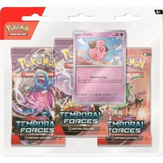 Pokémon TCG: Scarlet &amp; Violet 05 Temporal Forces 3-PACK BLISTER