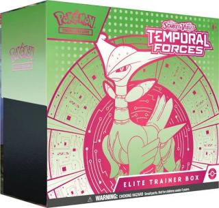 Pokémon TCG: Scarlet &amp; Violet 05 Temporal Forces ELITE TRAINER BOX - Iron Thorns