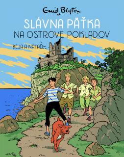 Slávna päťka (1) na ostrove pokladov (komiks) [Blyton Enid]