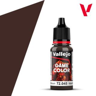 Vallejo Game Color CHARRED BROWN