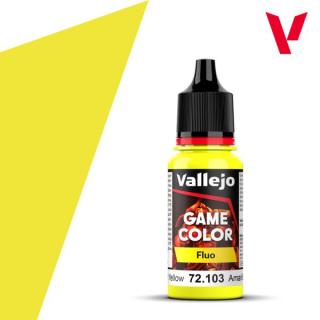 Vallejo Game Color Fluo FLUORESCENT YELLOW