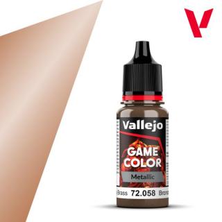 Vallejo Game Color Metal BRASSY BRASS