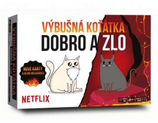 Výbušná koťátka: Dobro a zlo - kartová hra