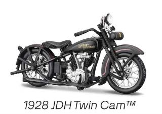 Harley-Davidson 1928 JDH Twin Cam (sběratelský model, určeno pouze k vystavení)