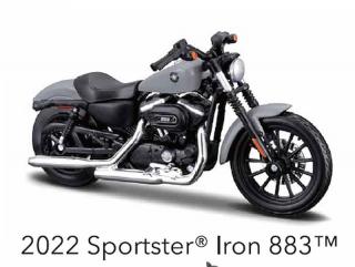 Harley-Davidson 2022 Sportster Iron 883 (sběratelský model, určeno pouze k vystavení)