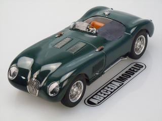 Jaguar C-Type 1952 - 1953 (sběratelský model, určeno pouze k vystavení)