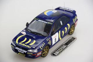 Subaru Impreza 555 #6 Liatti-Alessandrini Tour de Corse 1995 (sběratelský model, určeno pouze k vystavení)