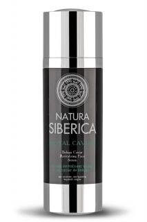 Natura Siberica Royal Caviar regeneračné pleťové sérum na tvár s kaviárom z belugy  30ml