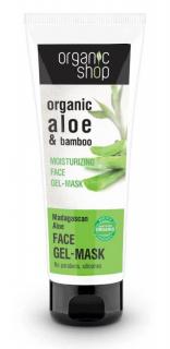 Organic Shop - Aloe z Madagaskaru - Gélová maska na tvár 75 m
