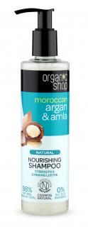 Organic Shop - Argan  Amla - Výživný šampón 280 ml
