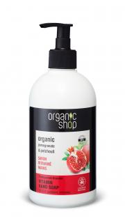 Organic Shop - Granátové jablko  Pačuli - Mydlo na ruky 500 ml
