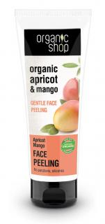 Organic Shop - Marhuľa  Mango - Jemný peeling na tvár 75 ml