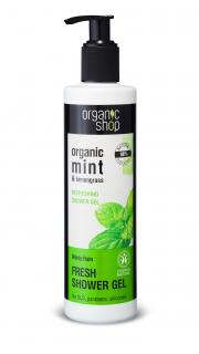 Organic Shop - Mätový dážď - Sprchový gél 280 ml