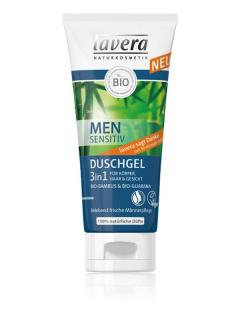 Osviežujúci vlasový a telový šampón 3 v 1 pre mužov 200 ml