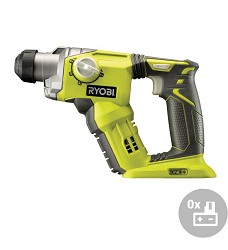 Aku kladivo R18SDS-0 Ryobi, kombi, SDS-Plus, 18V