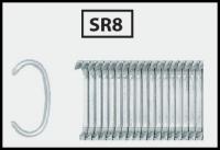 Sponky SR8 - hliník pre mechanickú sponkovačku BOSTITCH P7