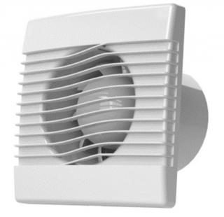 Stenový axiálny ventilátor Basic 100 s čidlom vlhkosti