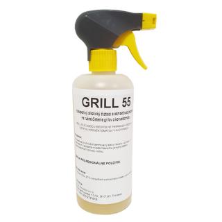 Anex Grill 55 pre dokonalé čistenie a odmastenie s rozprašovačom 500 ml
