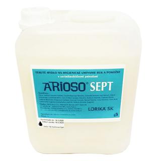ARIOSO® sept kombinácia dezinfekcie a tekutého mydla