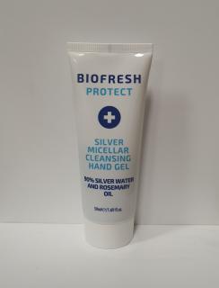 Biofresh Protect micelárny čistiaci gél na ruky so striebrom 50 ml