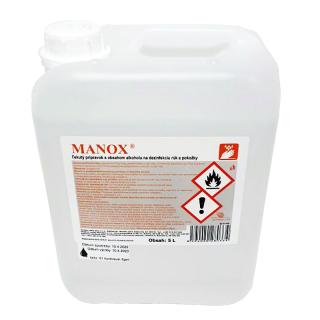 Manox tekutá dezinfekcia na ruky 5 l