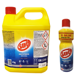 SAVO originál dezinfekcia povrchov a vody