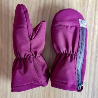 Detské rukavice - rôzne farby Veľkosť: L, Farba: Burgundy