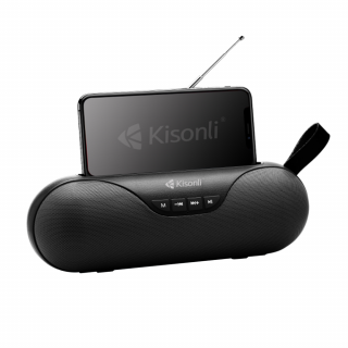 Bluetooth reproduktor Kisonli KS-1992, USB, SD, FM - čierny
