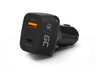 CAD33 Autonabíječka USB-C Quick Charge 3.0
