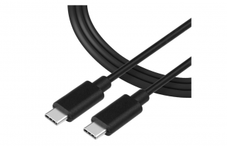 Dátovy kábel z USB-C do USB-C - 1m - čierny