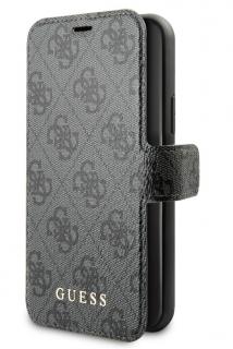 Guess 4G Book Puzdro pre iPhone 11 Grey