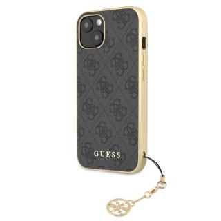 Guess 4G Charms Zadný Kryt pre iPhone 13 Grey