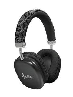 Guess Metal Script Logo Bluetooth Stereo Slúchadlá Black