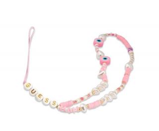 Guess pútko na Telefon Beads Shell Pink