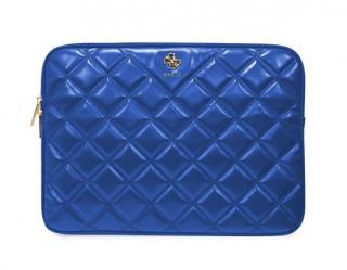 Guess Quilted 4G Computer Sleeve 14  Blue