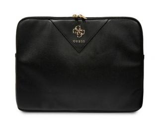 Guess Triangle 4G Computer Sleeve 14  Black