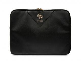 Guess Triangle 4G Computer Sleeve 16  Black