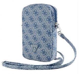 Guess Zip 4G Triangle Phone Bag Blue