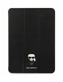 Karl Lagerfeld Metal Saffiano Puzdro pro iPad Pro 11 (2021) Black